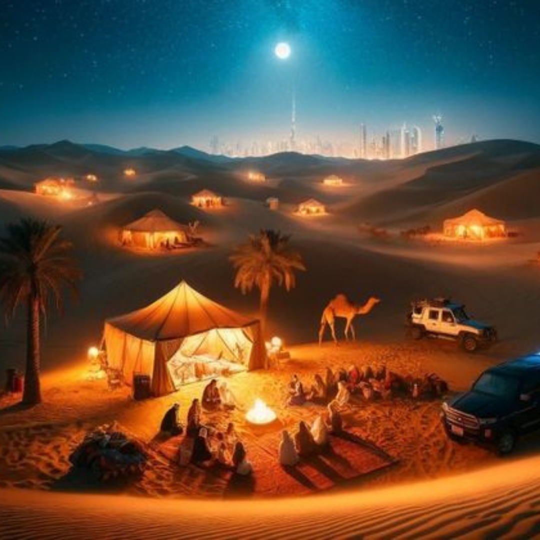 desert safari night stay deals